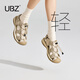 UBZ 戶(hù)外溯溪鞋女夏2025新款鏤空輕便涉水鞋包頭防滑運(yùn)動(dòng)羅馬涼鞋 流沙色003 38