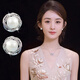 沐嫣貝珠耳釘女2026時(shí)尚禮物新款網(wǎng)紅氣質(zhì)感耳環(huán)氣質(zhì)耳飾名媛耳夾 有耳洞大貝珠耳釘款 色