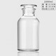 挽醉風(fēng)加厚廣口玻璃瓶泡酒瓶磨砂口樣品瓶子廣口瓶玻璃瓶密封瓶棕色透明 透明磨砂廣口1000ml