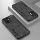 宋兵甲（ZOBIG） OPPO FindX5Pro手機(jī)殼防摔 鏡頭全包保護(hù)殼 復(fù)古皮紋 防汗防滑 OPPO Find X5Pro【帶鏡頭保護(hù)】淺雅黑