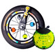 西騎者（West Biking）自行車燈花鼓燈平衡車輪輻條燈滑板車尾燈風(fēng)火輪燈夜騎燈 綠色