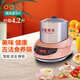 奧庫韓國原裝進口5代智能養(yǎng)生鍋多功能家用雙膽電壓力鍋鍺陶瓷隔水燉定時預(yù)約嬰幼輔食熬中藥納豆黑蒜 香檳金OC-S8800CP 4.2L