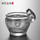 極簡(jiǎn)造物 故宮御貓琉璃杯門(mén)海貓杯仿古文創(chuàng  )玻璃杯小貓水缸品茶杯子冰凍燒主人杯式品茗功夫茶具茶道專(zhuān)用小盞 御貓杯