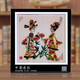 臻臻上品 皮影工藝品畫框擺件中國風(fēng)特色禮品紀(jì)念品出國小禮物送老外 8才子佳人執(zhí)扇