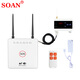 索安（SOAN） 涂鴉機房溫度報警器wifi高低溫濕度漏水斷電報警手機推送通知 D=4G+WiFi版斷電+來電+溫度+水浸