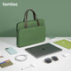 tomtoc手提電腦包14英寸女士蘋(píng)果筆記本包A11適用于MacBook Pro/Air M2 深林綠 14英寸