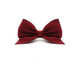 戎夏日韓兒童立體蝴蝶結發(fā)夾小女孩公主可愛(ài)寶寶淑女發(fā)卡夾子發(fā)飾 酒紅色【1個(gè)】