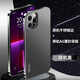 罡殼 蘋果13手機(jī)殼高檔不銹鋼邊框金屬防摔iPhone13Pro鏡頭全包純色Max簡(jiǎn)約超薄個(gè)性保護(hù)套 蘋果13pro【石墨色】原機(jī)邊框防摔