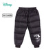 迪士尼寶寶（Disney Baby）迪士尼童裝男童褲子迪士尼寶寶米奇羽絨長(cháng)褲 黑色 6歲/身高130cm