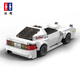 雙鷹 頭文字D授權拼裝積木玩具車(chē)馬自達汽車(chē)模型拼搭兒童賽車(chē)男孩禮物 馬自達FC3S(C55012)