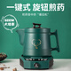 竹水溪 600W煎藥壺 中藥壺 中藥鍋熬藥 電砂鍋 中醫(yī)養(yǎng)生壺中藥煲 大容量 陶瓷分體式 全自動智能 綠色4.5L【推薦容量！適用常規(guī)藥材量】