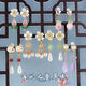 沁度無(wú)需耳洞女孩配飾品女童可愛(ài)時(shí)尚耳環(huán)公主無(wú)耳洞耳夾兒童耳釘 小家碧玉ABCDEF6對(duì)