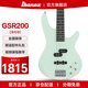 IBANEZ依班娜電貝斯GSR200/GSR320/280QA初學(xué)入門(mén)電貝司被動(dòng)四五弦bass GSR200-MGR 薄荷綠