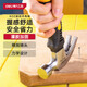 得力（deli）錘子多功能羊角錘木工專(zhuān)用起釘錘工具家用軟包膠手柄鐵錘榔頭鋼錘 迷你款0.25kg DL441008