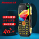 紐曼L8【4G全網(wǎng)通】三防老人手機(jī)大屏大字大聲移動(dòng)版超長待機(jī)老年機(jī)學(xué)生按鍵手機(jī)備用小手機(jī)男女款 黑色【移動(dòng)版】