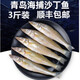 3斤沙丁魚新鮮青島海捕深海魚冷凍速凍冰鮮海鮮水產(chǎn)燒烤食材 （一斤12條左右）沙丁魚4斤裝