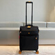 LUGGAGE IT英國itluggage行李箱鋁拉桿萬向輪超輕便大容量密碼鎖登機(jī)旅行箱 黑色（偏大）容量更大3149 28英寸