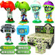 PLANTS VS ZOMBIES植物大戰僵尸盲盒玩具 僵尸驚喜罐驚喜盲盒收藏套裝驚喜罐頭 僵尸百變派對盲盒6款不重復