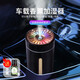 車(chē)載香薰加濕器汽車(chē)香水噴霧化車(chē)載香薰補水車(chē)用香水祛異味車(chē)內氛圍燈車(chē)內空氣凈化器 紳士黑