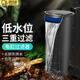 LISM烏龜缸過濾器大功率低水位過濾器活性炭加強(qiáng)過濾瀑布式低音過濾泵 黑色【5W】大功率【適用40-60cm的龜缸】