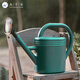 九千谷灑水壺澆花8L大號澆水壺長(cháng)嘴花灑園藝復古噴壺家用大容量綠色6935