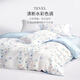 堂皇/TEVEL家紡100%萊賽爾四件套套件被套絲滑裸睡床品25年新品 觀(guān)花閑 1.5/1.8m床單款(被套200*230cm)