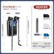 AMTRA TECHNIK安彩 龜缸壁掛過濾器缸外置養(yǎng)龜?shù)退谎h(huán)凈水系統(tǒng) EX450龜缸過濾器-加長款【濾材套餐】