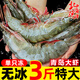 北海灣 蝦 青島大蝦鮮活冷凍基圍蝦 蝦類 海鮮水產(chǎn)生鮮白蝦青蝦海蝦對蝦 氣凍大蝦 3斤(凈重)  15-17cm【單只凍 無冰衣】