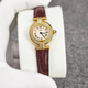 【二手95新】卡地亞（Cartier）小旋風(fēng)系列后鑲鉆石英機(jī)芯時(shí)尚手表腕表女表 24表徑金包銀白盤(pán)羅馬刻度后鑲鉆石英表