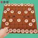 勝旅象棋50號(hào)實(shí)木大號(hào)中國(guó)象棋折疊便攜棋盤(pán)套裝配入門(mén)書(shū)籍