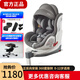 感恩西亞兒童安全座椅汽車用0-12歲360度旋轉(zhuǎn) 車載嬰兒寶寶安全座椅 西亞360度旋轉(zhuǎn)/0-12歲/銀月灰
