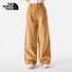 The North Face北面休閑褲女戶(hù)外舒適燈芯絨闊腿長(cháng)褲81S9 卡其色/I0J 10