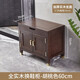 凡?。‵ANHU）中式實(shí)木換鞋凳入戶(hù)門(mén)口鞋柜家用鞋架可坐穿鞋凳玄關(guān)試鞋小板凳子 胡桃色60雙開(kāi)門(mén)實(shí)木面