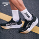 布魯克斯（BROOKS） 烈風(fēng) Hyperion Max 2專(zhuān)業(yè)馬拉松競速減震男女款體育跑鞋 男款 黑色/金色/粉紅 42.5