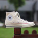 匡威Converse秋冬季鞋女鞋1970sAllStar情侶鞋三星標(biāo)休閑鞋板鞋帆布鞋 162053C/米白色 42.5