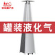 悠樂(lè )朋（Ulecamp）悠樂(lè )朋燃氣取暖器傘形商用戶(hù)外液化氣取暖爐冬季家用煤氣采暖火爐 塔型不銹鋼液化氣 適用30-50平米 熱量5-13KW