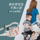 妙占 電動車兒童安全帶后座前座通用背帶 防摔摩托車電瓶車安全綁帶 電動車兒童安全帶【湘妃粉】