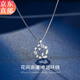Warme Farben  幸運花環(huán)項鏈女輕奢小眾冷淡風(fēng)鎖骨鏈女送女友生日禮物項鏈 花環(huán)項鏈
