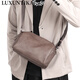 路遜緹卡（LUXUNTIKA）斜挎包男士休閑ins單肩包潮流日韓個(gè)性斜挎包男女日常潮酷胸包 卡其色