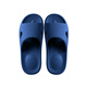 小白丫夏季浴室洗澡拖鞋女男氣墊按摩抗菌防臭防滑家居情侶加厚洗澡涼拖 深藍色43-44碼