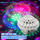 MOWL 宇宙魔球燈家用酒吧氛圍燈飾KTV彩燈LED舞臺燈具 【LED+圖案激光】【遙控版】