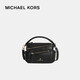 邁克.科爾斯（MICHAEL KORS）女神節 禮物MK女包 專(zhuān)柜款Lorimer手提單肩包 黑色30F1G9LS1L
