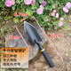 京一園藝鏟子加厚錳鋼挖土花鏟家用種菜種花全鋼戶(hù)外工具鏟土鐵鍬農(nóng)用 【窄】錳鋼挖土花鏟