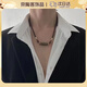 oein九眼天珠瑪瑙項鏈情侶吊墜藏風(fēng)設計毛衣鏈生日禮物送男女朋友 【九眼天珠碼碯項鏈】禮盒裝