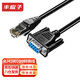 豐應子 RJ45轉DB9母頭串口線(xiàn) RS232串口線(xiàn) RJ45轉網(wǎng)口線(xiàn)1米 FYZ-DQ66
