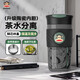 大嘴猴保溫咖啡杯陶瓷內膽大容量男女水杯學(xué)生兒童禮物 漫畫(huà)灰480ml