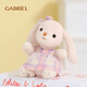 伽百利Gabriel毛絨玩具馬卡龍色兔玩偶陪伴小朋友女友女生禮物生日禮物 W3044C佐伊 15cm