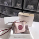 JACOPONNUS七夕禮物情人節(jié)送女友粉色水桶包高級感輕奢小眾設計單肩斜挎婚包 丁香色配暗粉【普通包裝】 中包