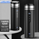 卡斯蘭車(chē)載燒水壺加熱水杯熱水壺不銹鋼加熱杯12V-24V車(chē)用多功能智能 車(chē)家兩用加熱杯（400ml）（經(jīng)典黑）