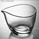 美克杰日式耐高溫加厚高硼硅玻璃水滴公道杯均杯分茶杯茶海透明玻璃水杯 加厚亮面水滴 240ml 一個(gè)